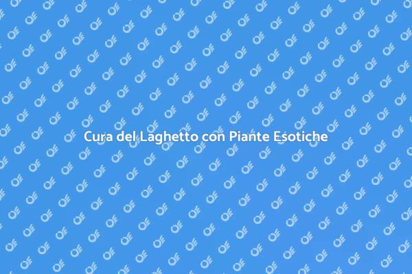 Come Mantenere un Laghetto Fiorito