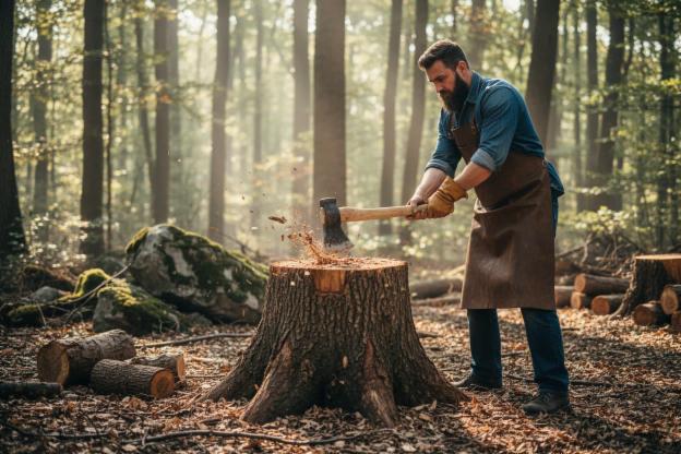 Quanto costa tritare un ceppo d'albero?