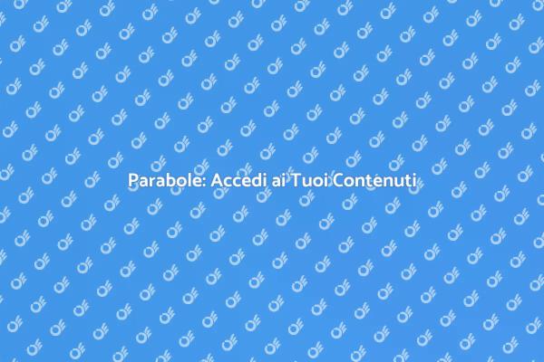 Scopri l'Installazione di Parabole