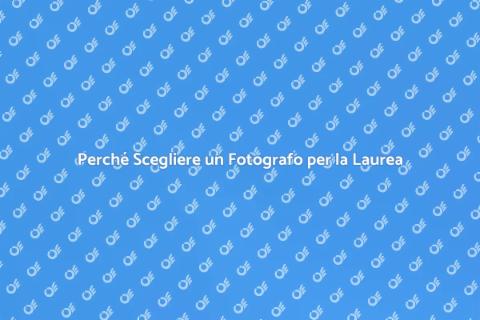 Fotografo per la Laurea: I Vantaggi