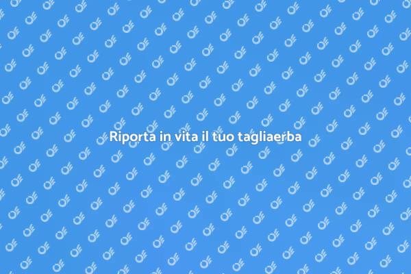 Come far ripartire un tagliaerba fermo