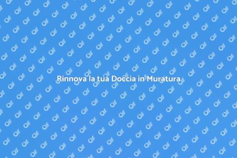 Sostituire Doccia in Muratura