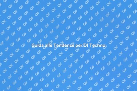 Tendenze di Mercato per DJ Techno
