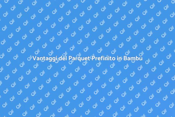 Eleganza Naturale del Parquet Prefinito