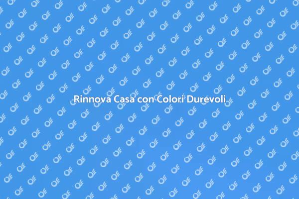 Trasforma il Tuo Spazio con Colori Durevoli