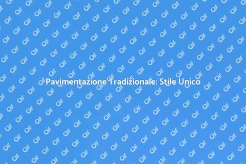 Parquet Tradizionale: Eleganza e Comfort
