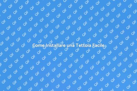 Installare una Tettoia: Guida Pratica