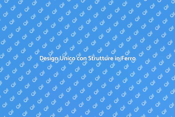 Progetti Edilizi con Ferro Su Misura