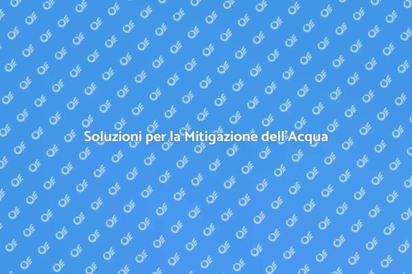 Mitigazione dell'Acqua: Guida Pratica
