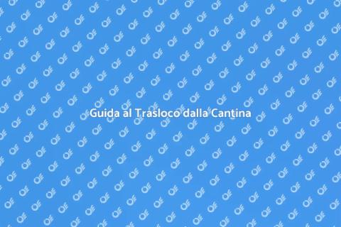 Trasloco Oggetti dalla Cantina