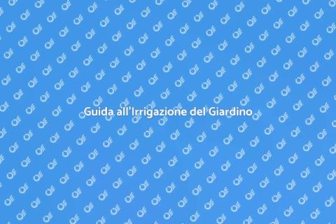 Impianto Irrigazione per Giardino