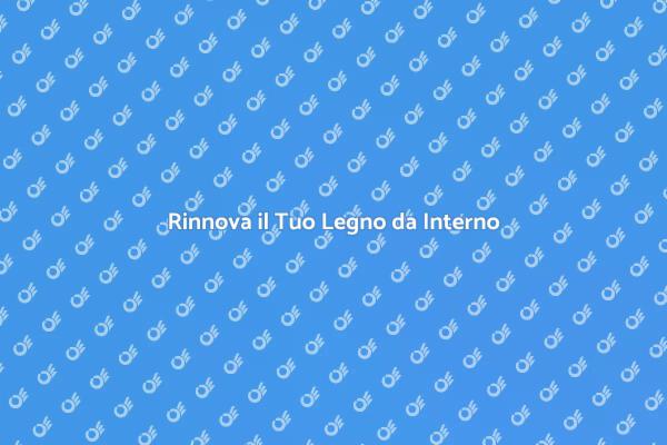 Guida alla Verniciatura del Legno