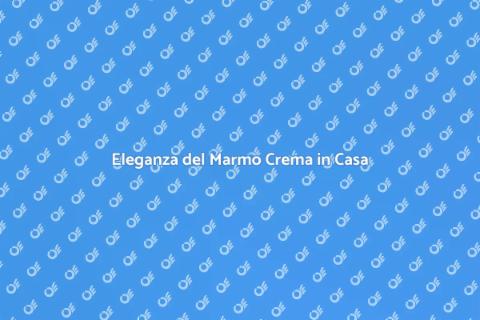 Ristrutturare Pavimento in Marmo Crema