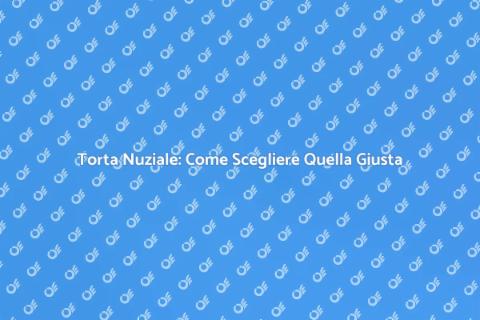 Comprare una Torta Nuziale Perfetta