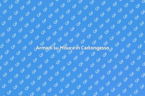 Installazione di Armadi Su Misura