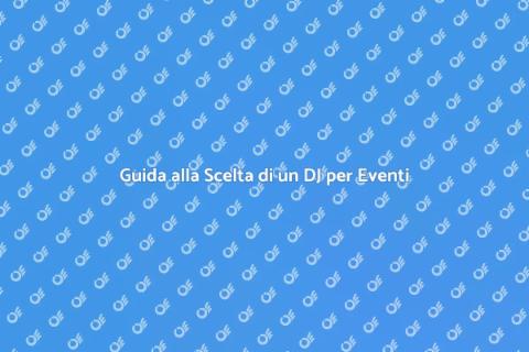 Assumere un DJ per Eventi Pubblici