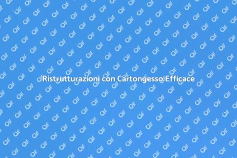 Posa Cartongesso su Strutture Portanti