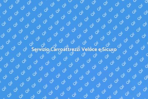 Carroattrezzi Rapido e Conveniente