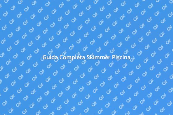 Manutenzione Essenziale Skimmer Piscina