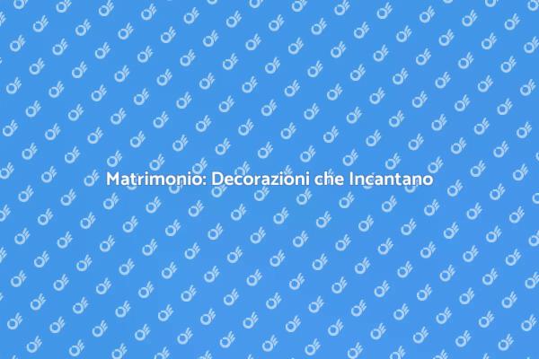 Atmosfere Magiche con le Decorazioni