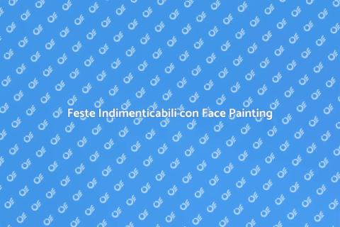 Face Painting Ecologico per Feste
