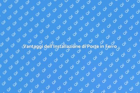 Installare una Porta in Ferro