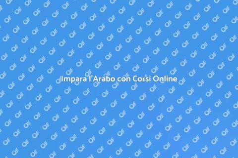 Corso di Arabo Online per Tutti