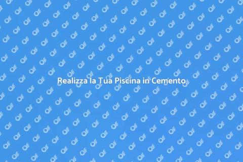 Piscina in Cemento: Oasi di Relax
