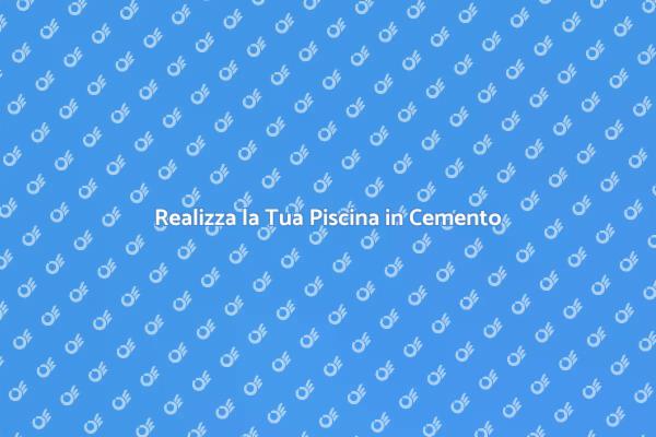 Costruisci la Tua Oasi di Relax