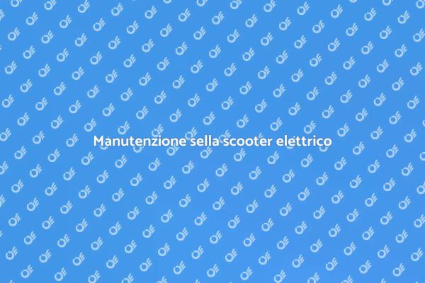 Come pulire la sella dello scooter