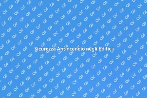 Certificazione Antincendio Edificio