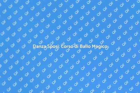 Corso di Ballo per Danza Sposi