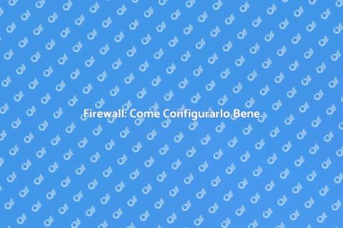 Configurare il Firewall sul Computer