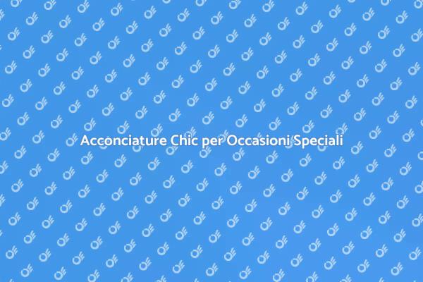 Eleganza in Ogni Pettinatura per Eventi