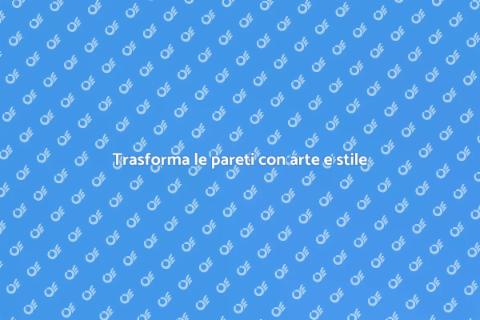 Motivi artistici per pareti di design