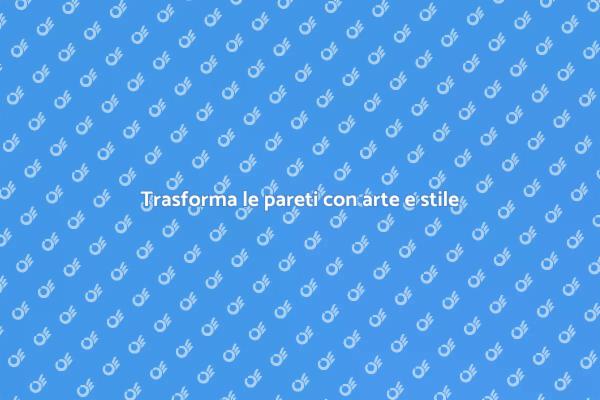 Arreda le tue pareti con motivi artistici