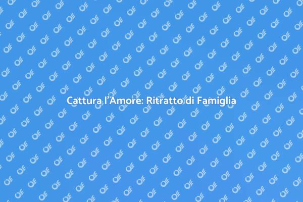 Crea il Tuo Ritratto di Famiglia Unico