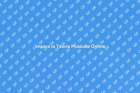 Lezione di Teoria Musicale Online