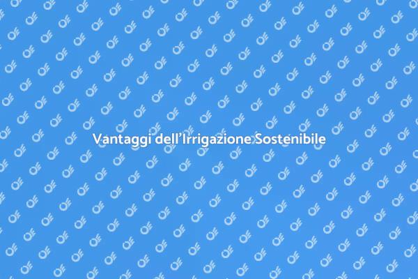 Scegli un'Irrigazione Eco-Friendly