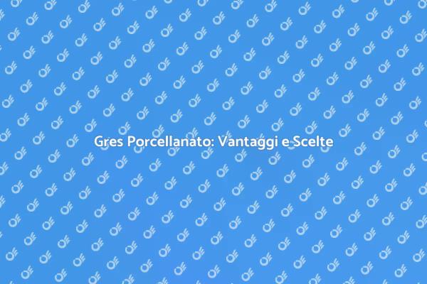 Pavimenti in Gres: Effetto Cemento