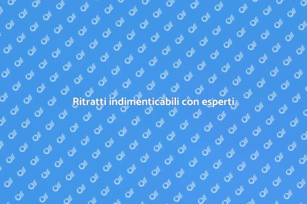 Ritratti che raccontano la tua storia