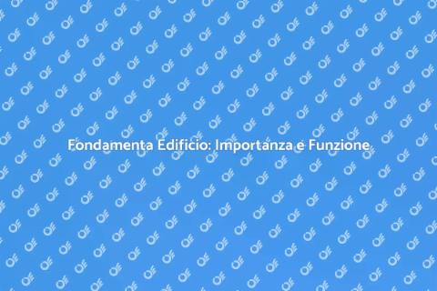 Scavi Fondamenta Edificio: Guida Essenziale