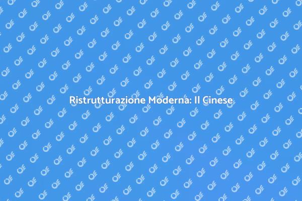 Riscopri il Cinese Moderno per la Casa