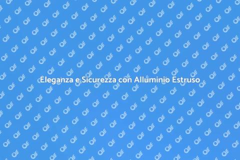 Cancello in Alluminio Estruso Elegante