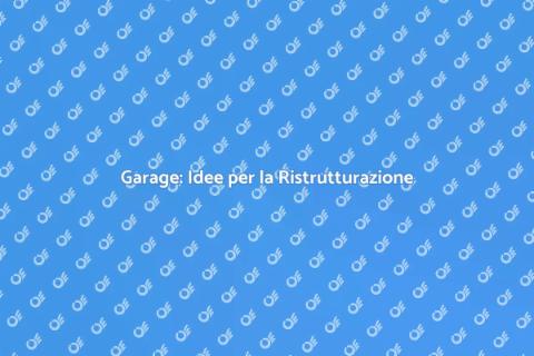 Ristrutturazione Garage: Trasforma Spazio