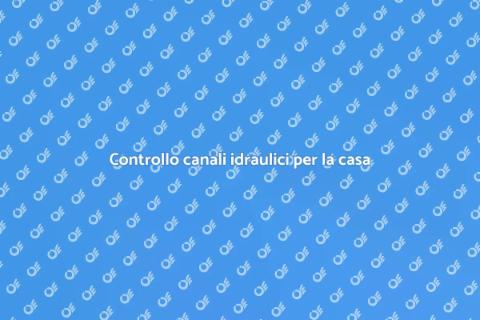 Ispezione dei canali idraulici