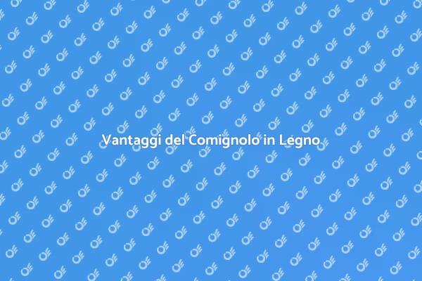 Comignolo: Eleganza e Funzionalità