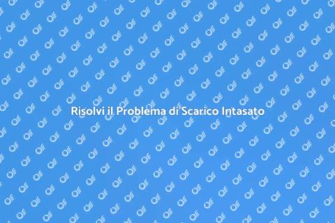 Servizio Idraulico per Sturare Scarico