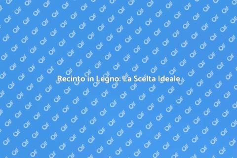 Recinto per Cani in Legno: Sicurezza