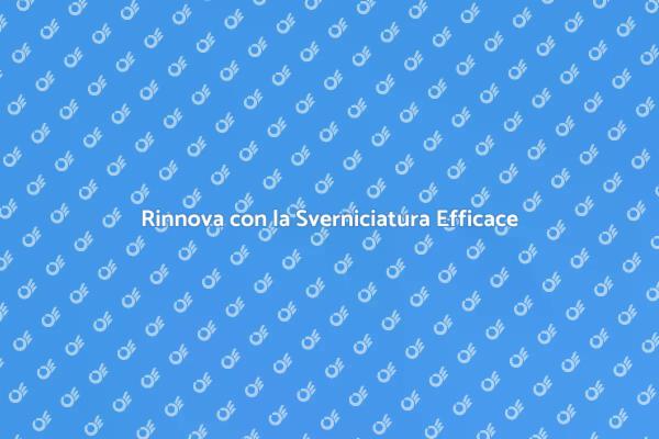 Trasforma la Tua Casa con la Sverniciatura